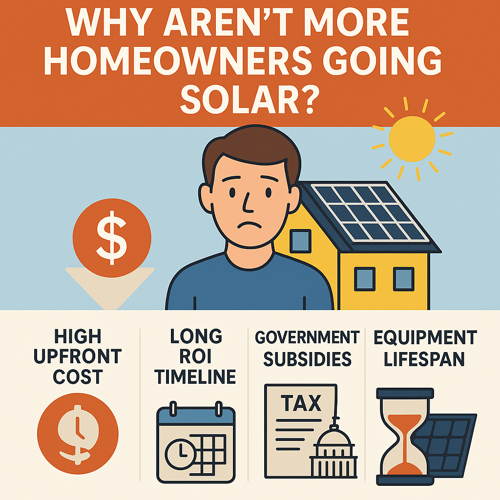 Why aren't more homeowners going solar