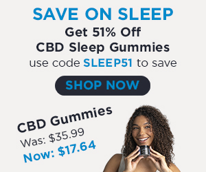 Image of CBD for Life with Shop Now Button to buy.